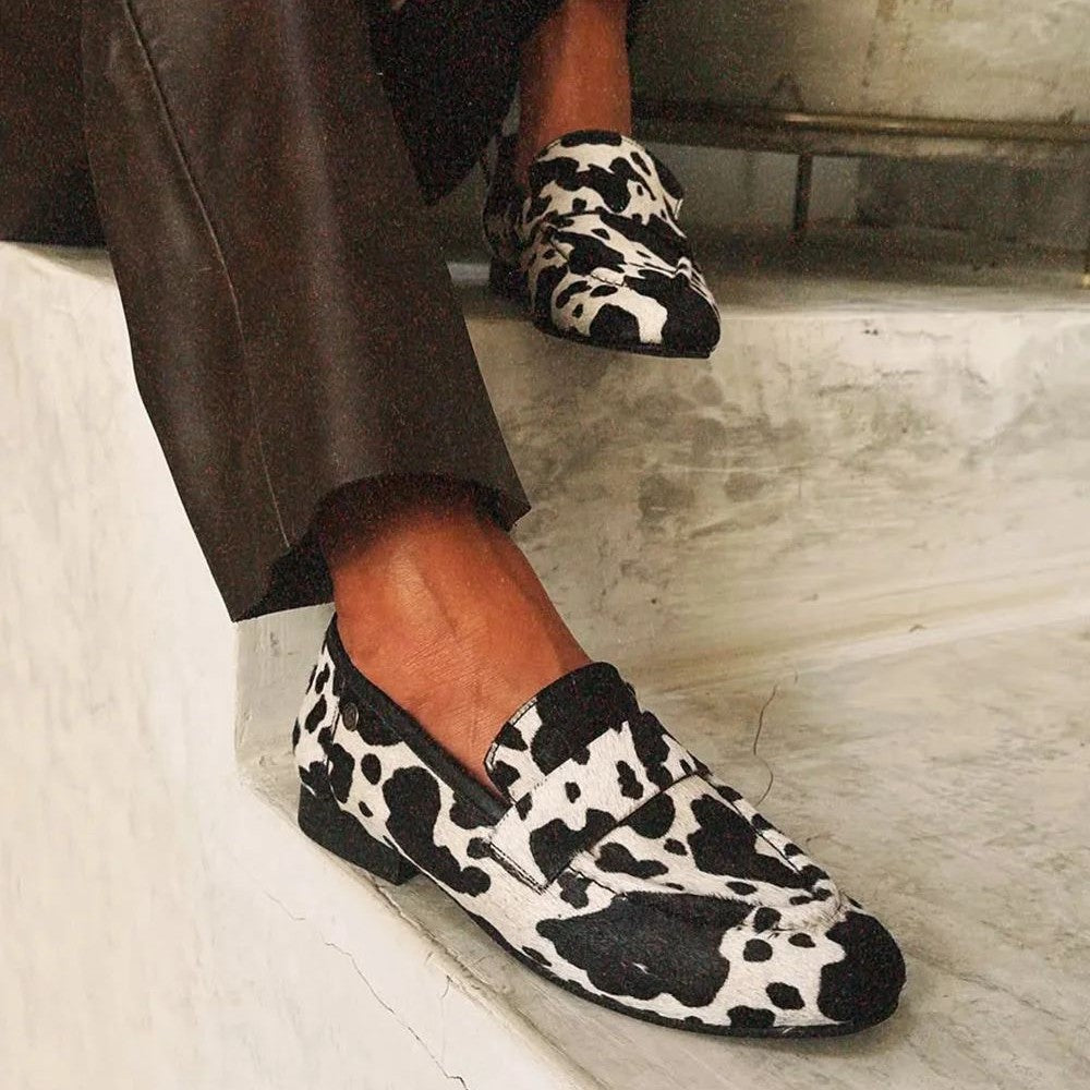 Chic Animal-Print Loafers for Effortless Elegance