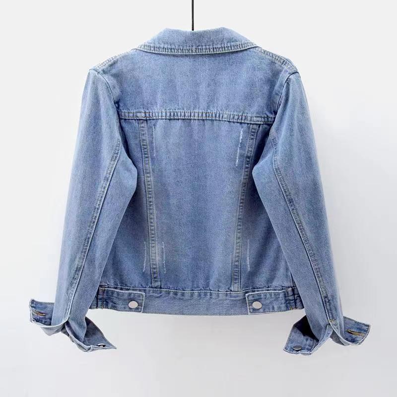 Odelia Women's denim jacket with single-breasted cut