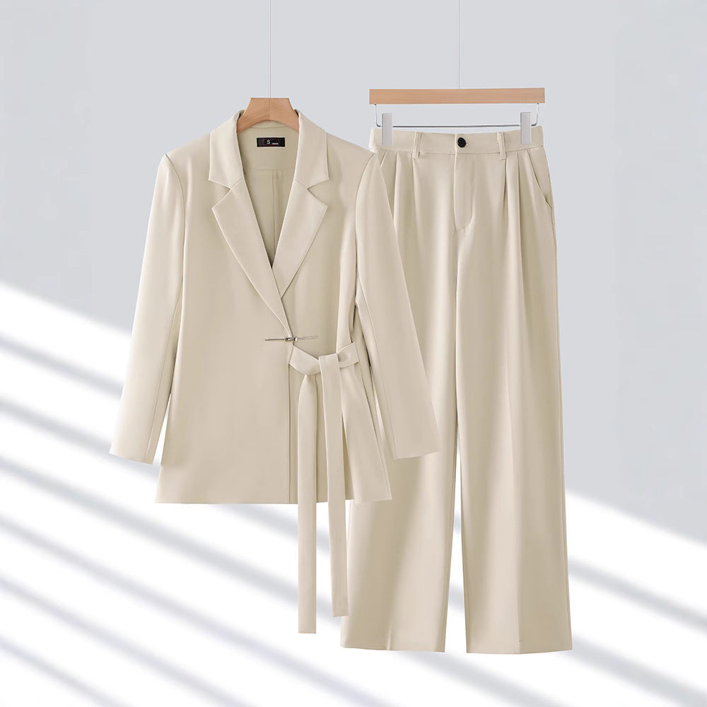 Gabriella | Elegant Women's Suit Set with Long Blazer for a Stylish Appearance