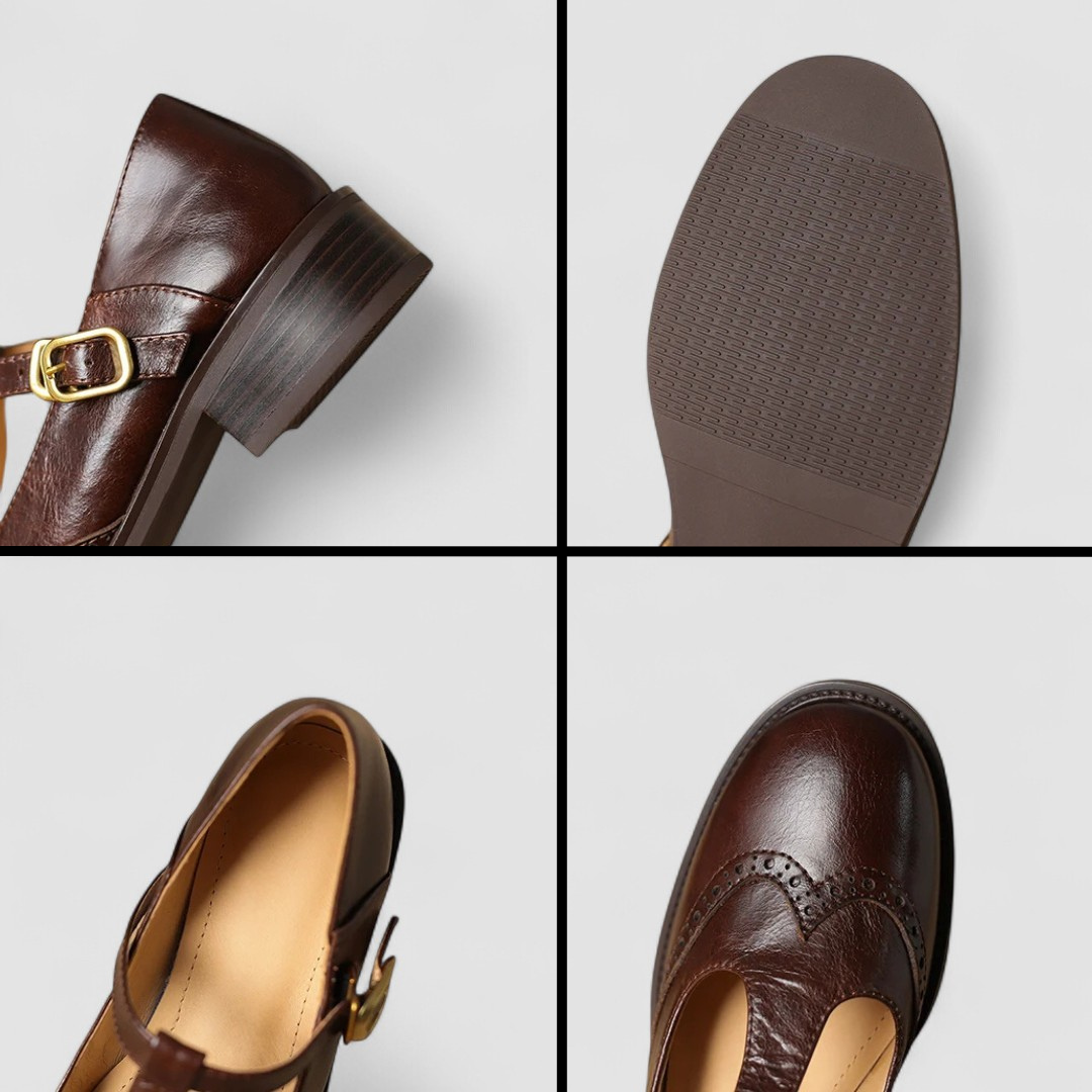 Olyssiah Orthopedic Mary Jane Shoes - All-Day Comfort and Support