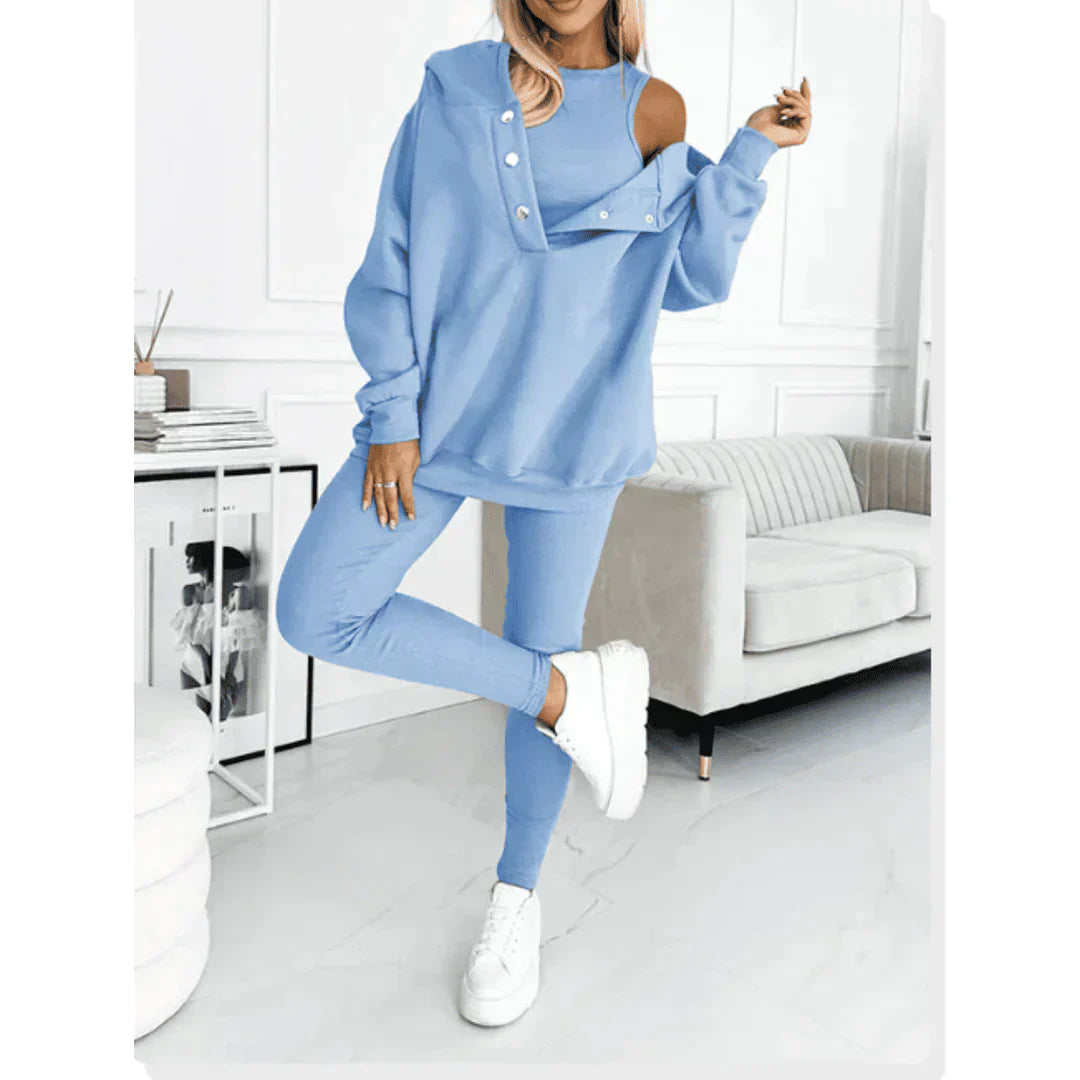 Olivia | Three-piece trendy set for women, perfect for winter and comfort