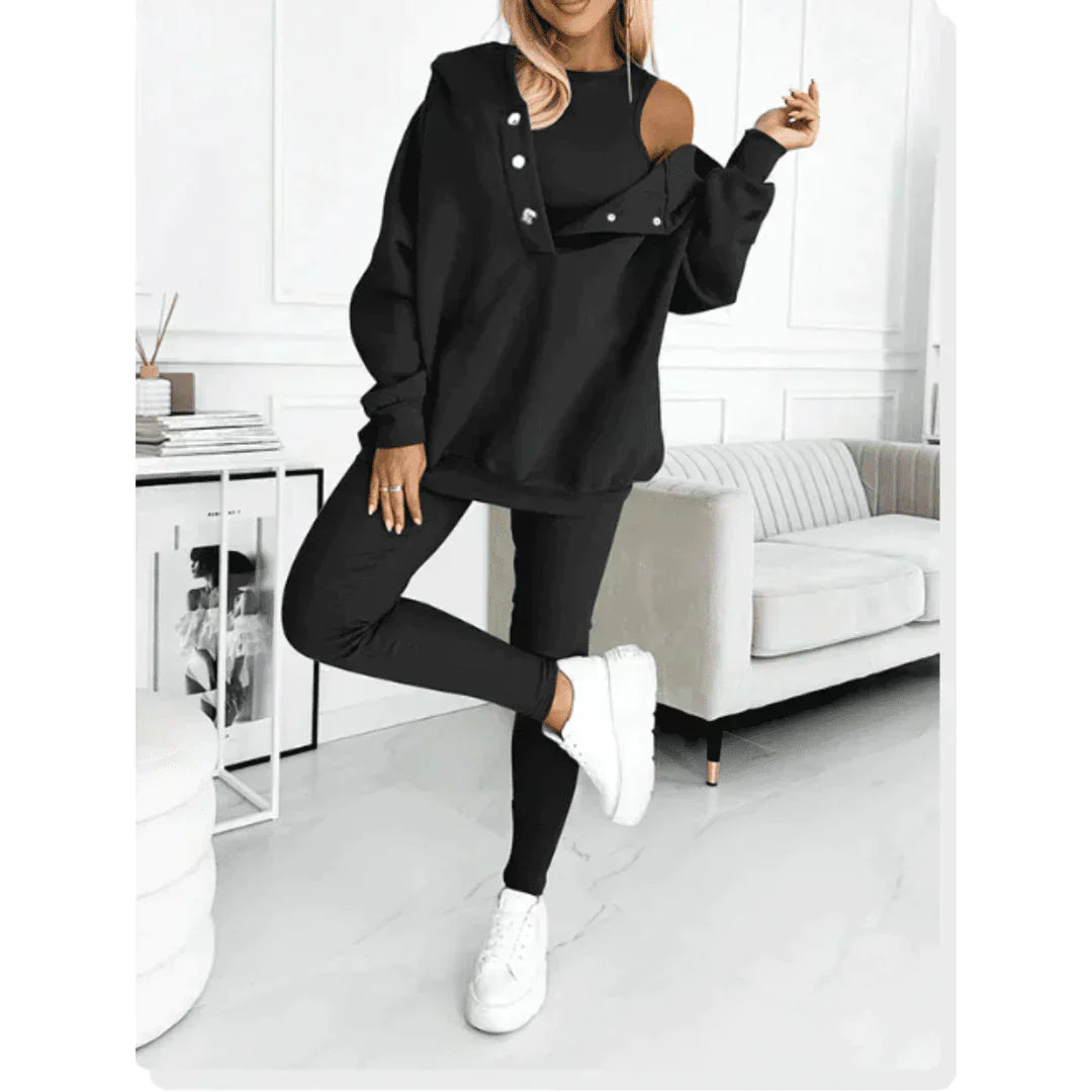 Olivia | Three-piece trendy set for women, perfect for winter and comfort