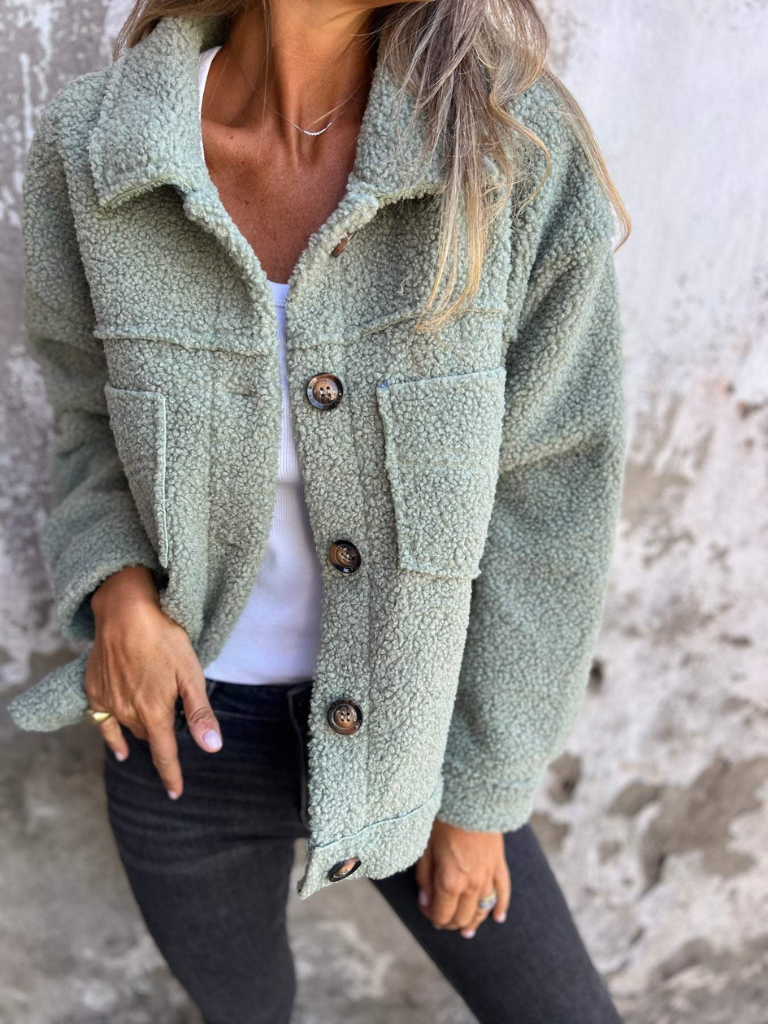 SANDRA Comfortable Sherpa Jacket