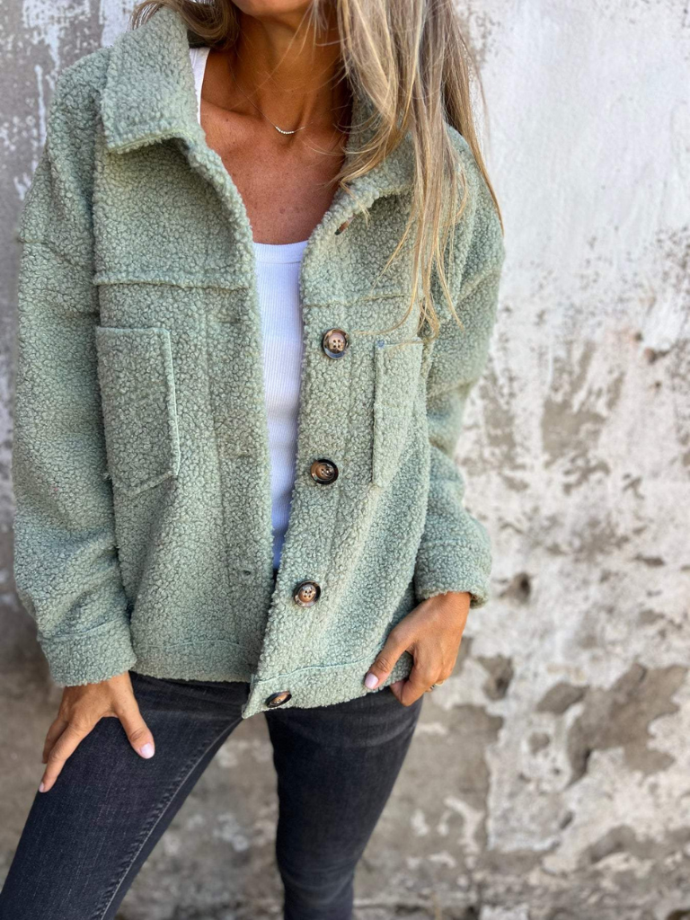 SANDRA Comfortable Sherpa Jacket