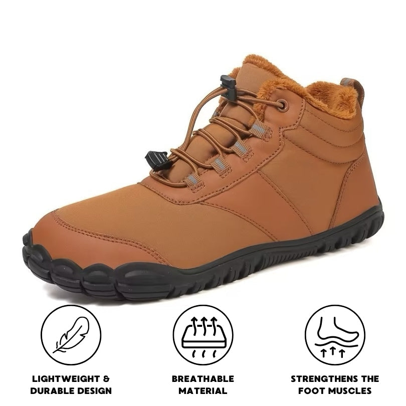 Terra Bound Unisex Non-Slip Waterproof Winter Shoes for a Carefree Barefoot Experience