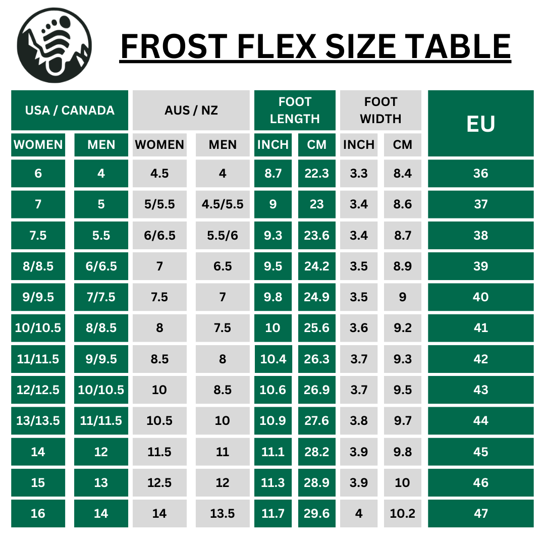 Frost Flex - Winter Barefoot Shoes with Non-Slip and Waterproof Design for Men and Women