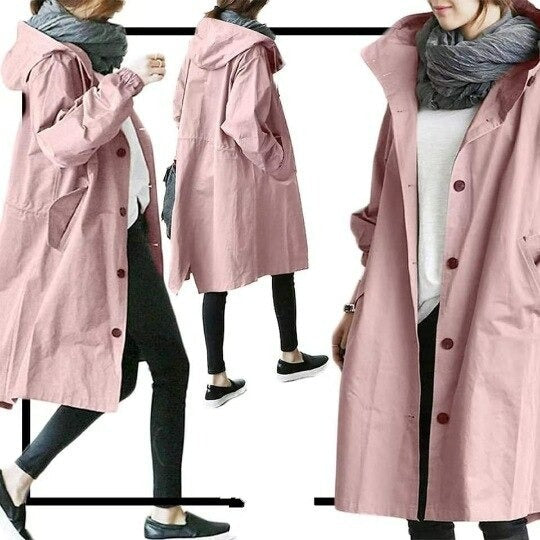 Mandy - Elegant Waterproof Fashion Raincoat