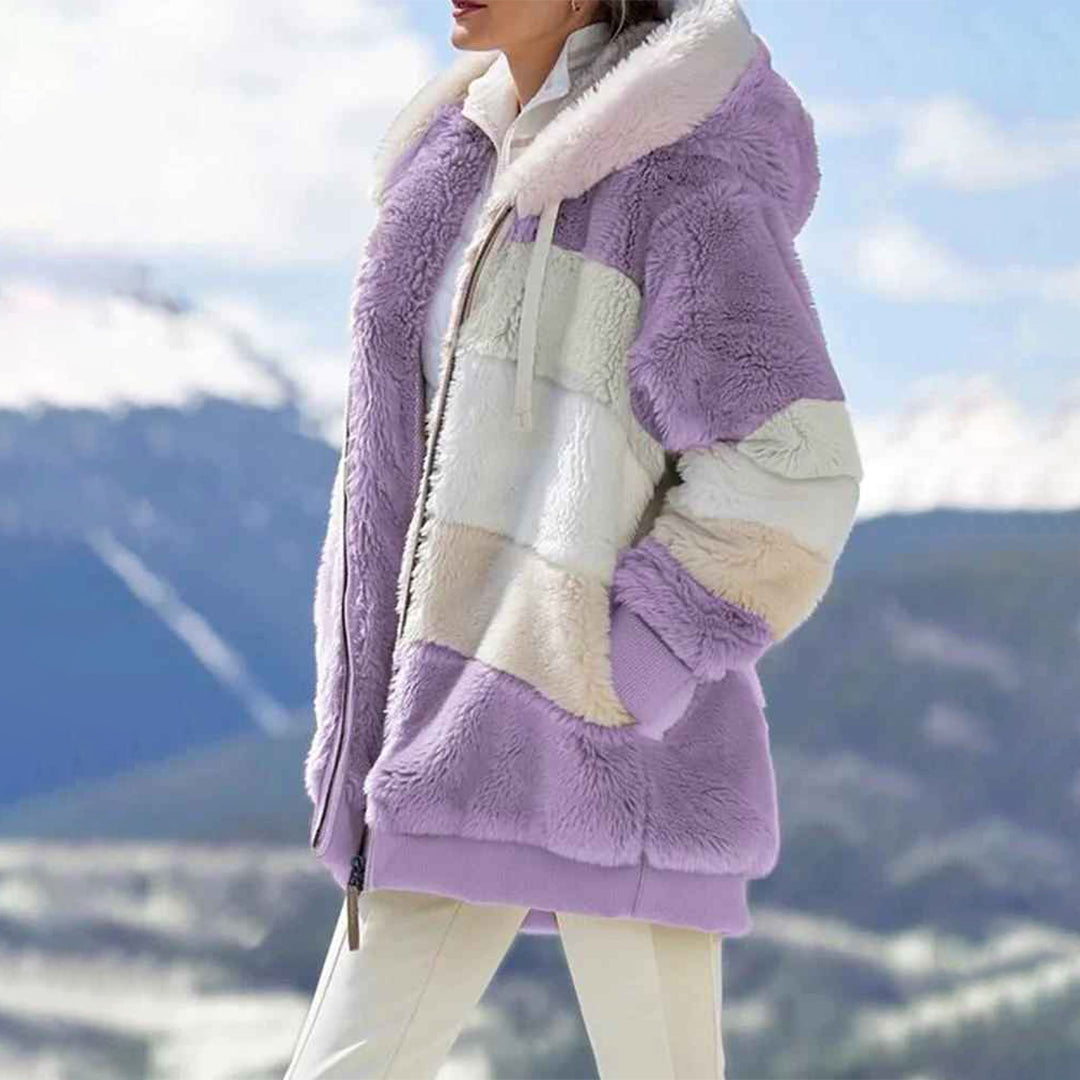 Chic Vintage Winter Jacket for Women - Stay Warm in Style