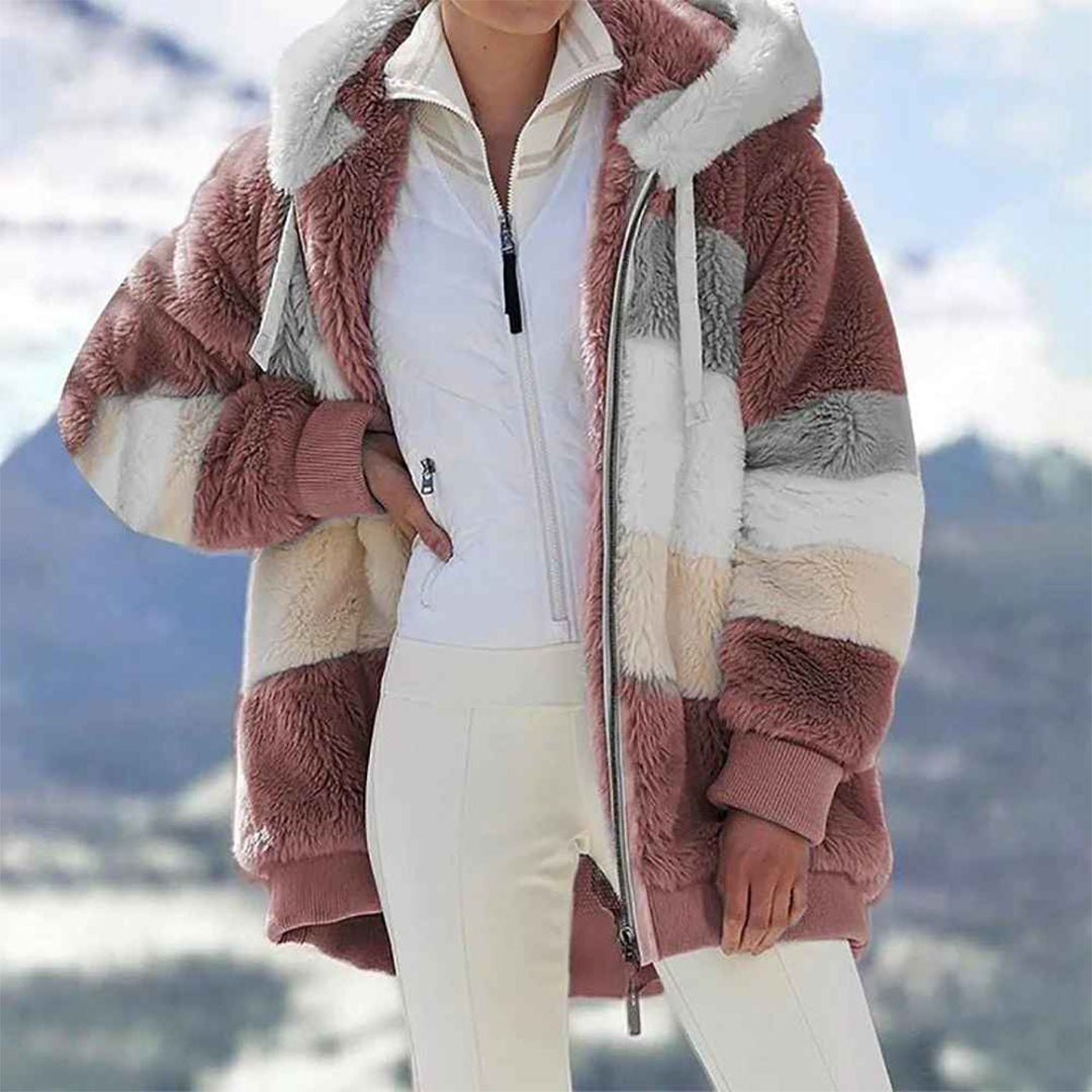 Chic Vintage Winter Jacket for Women - Stay Warm in Style