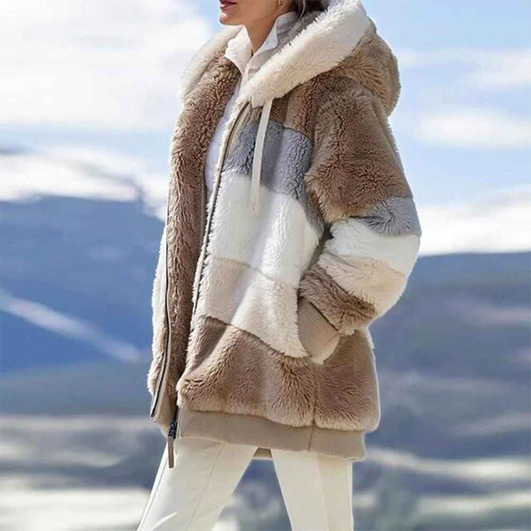 Chic Vintage Winter Jacket for Women - Stay Warm in Style