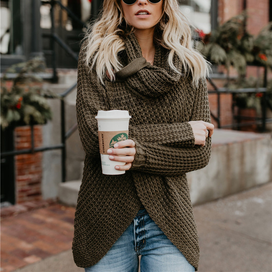 Jamie | Women's Winter Coat with Cozy Wrap Collar