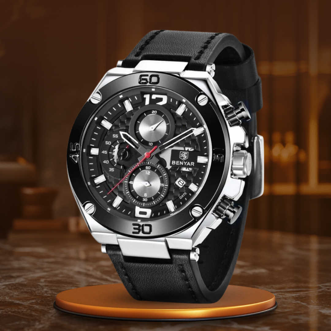 Multifunction Sports Quartz Chronograph Watch