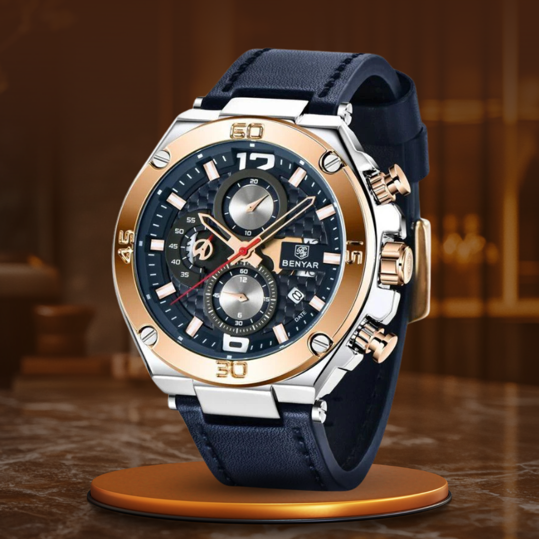 Multifunction Sports Quartz Chronograph Watch