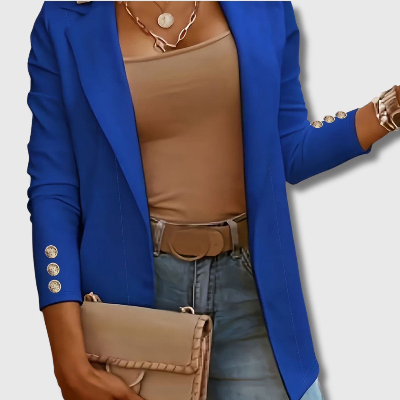 Noémie - Elegant Long Jacket for Women Limited Edition