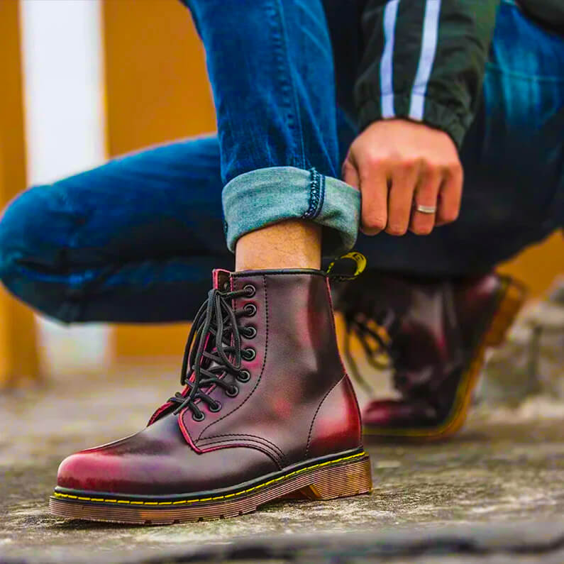 High-End Winston Genuine Leather - Elegant and Durable Boots