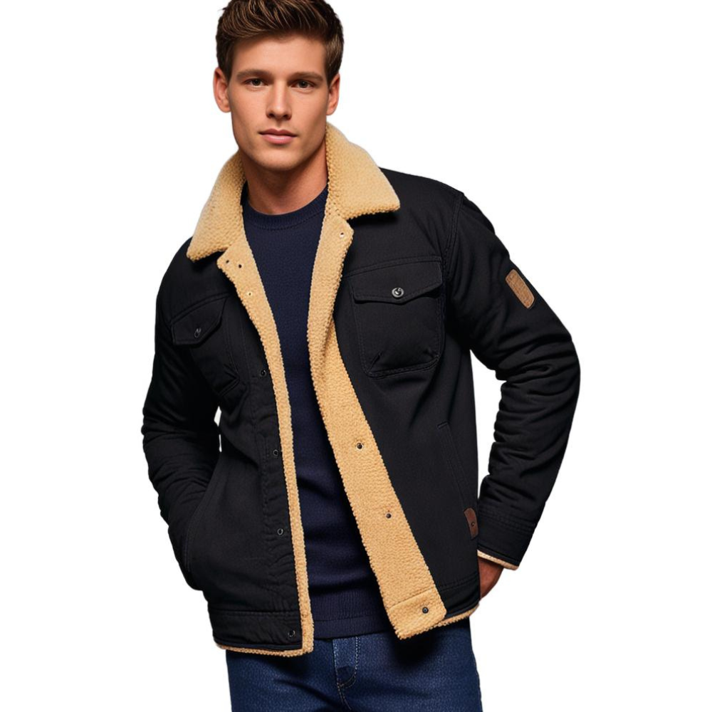Damian - Casual Sherpa Jacket for Ultimate Comfort and Style