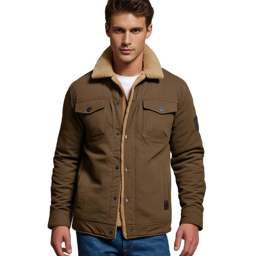 Damian - Casual Sherpa Jacket for Ultimate Comfort and Style