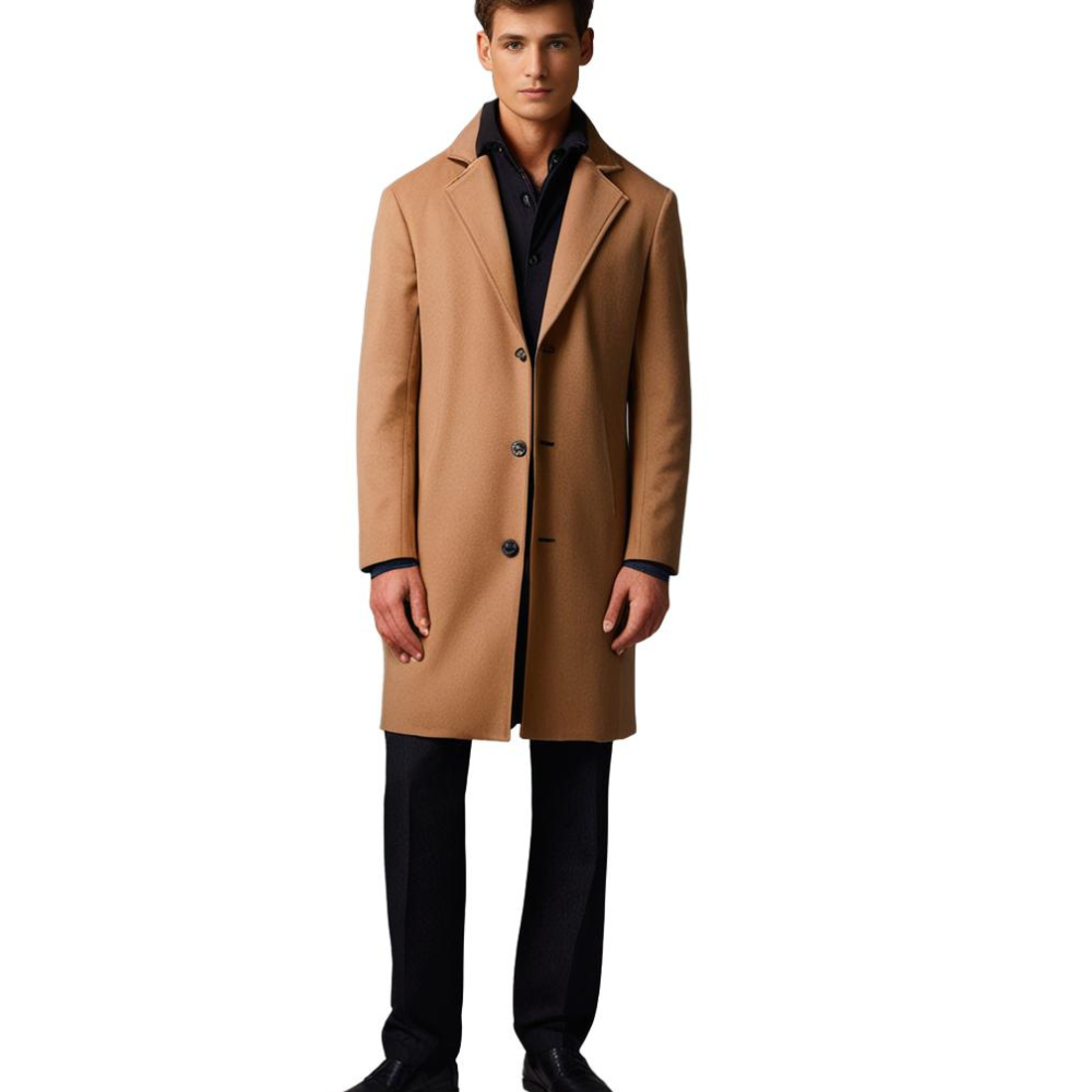 John - Elegant Unisex Wool Coat