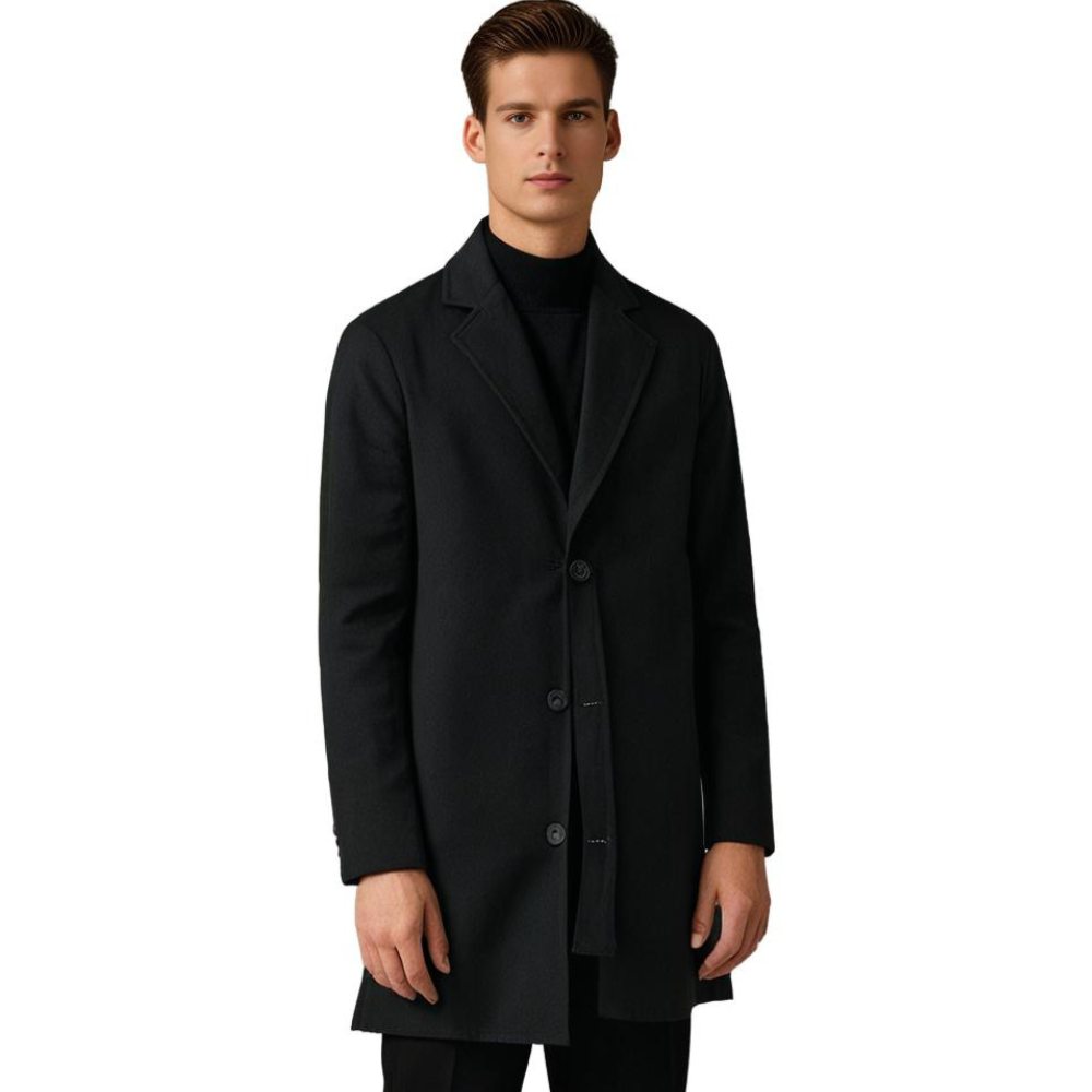 John - Elegant Unisex Wool Coat
