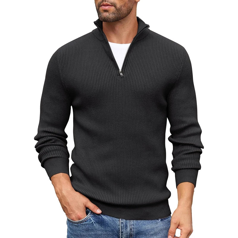 Hydeon | The Ultimate Classic Ribbed Comfort Sweater for Cozy Style
