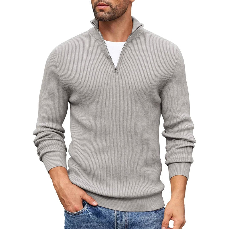 Hydeon | The Ultimate Classic Ribbed Comfort Sweater for Cozy Style