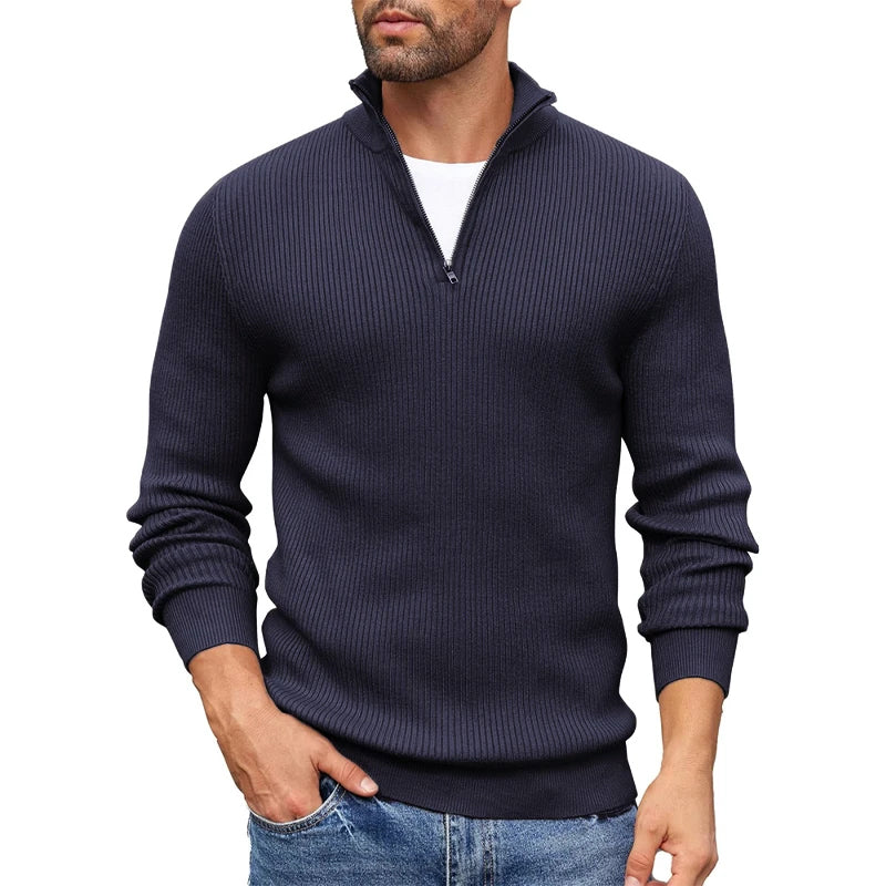 Hydeon | The Ultimate Classic Ribbed Comfort Sweater for Cozy Style