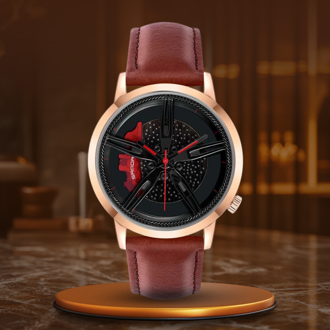 Quartz Button Watch - Elegance and Practicality