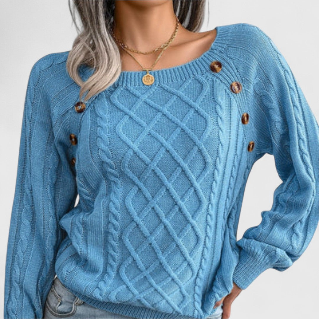 Mila - Comfortable Knitted Sweater for an Elegant Style