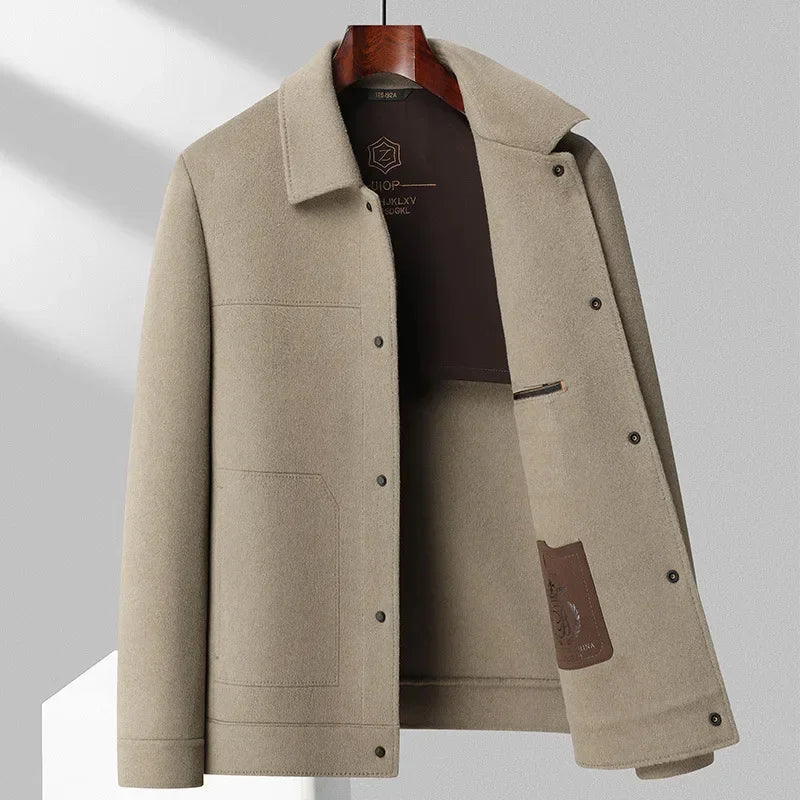 Stylish Wool Jacket from Naples for Timeless Comfort