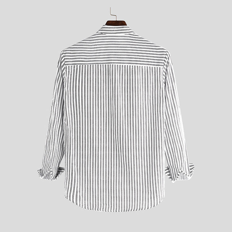 Kyoto-style button-up shirt for an elegant and classic look