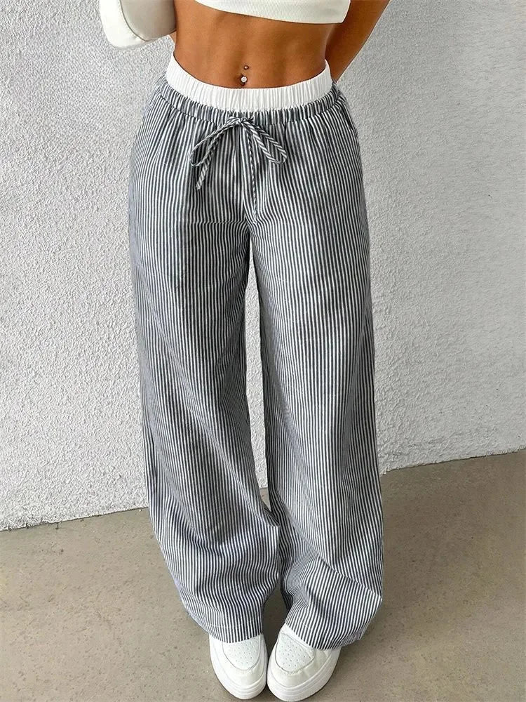 Jane - Casual Pinstripe Pants for a Sophisticated and Comfortable Style