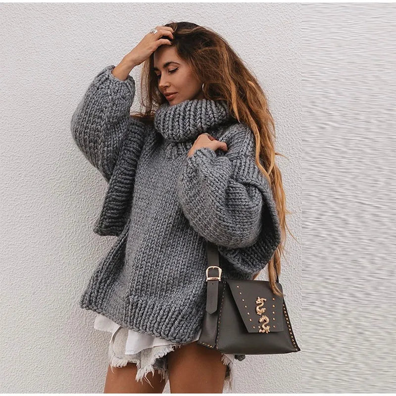 Kenna | Cozy Warm Knit Relaxed Winter Jumper