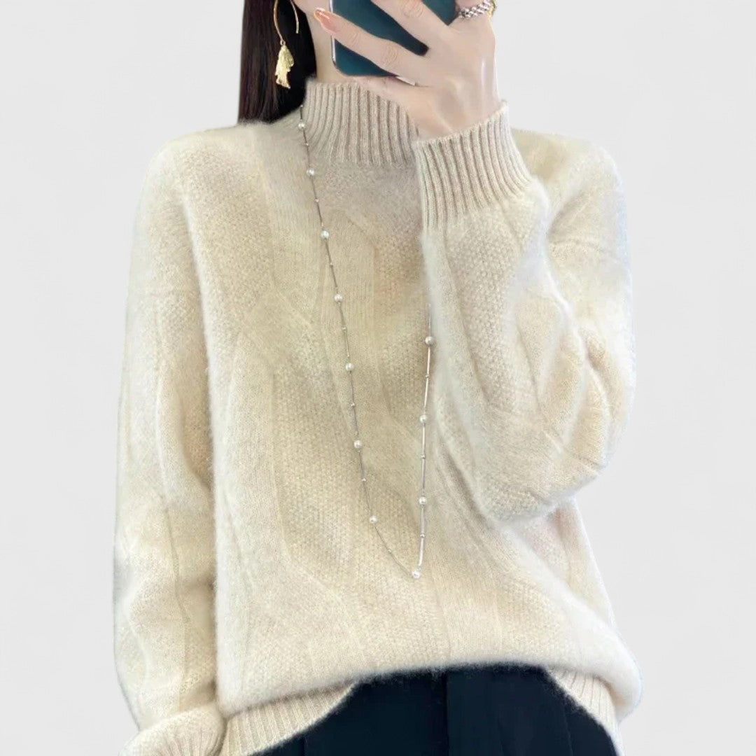Senna - Comfortable and Elegant Turtleneck Sweater for Daily Wear