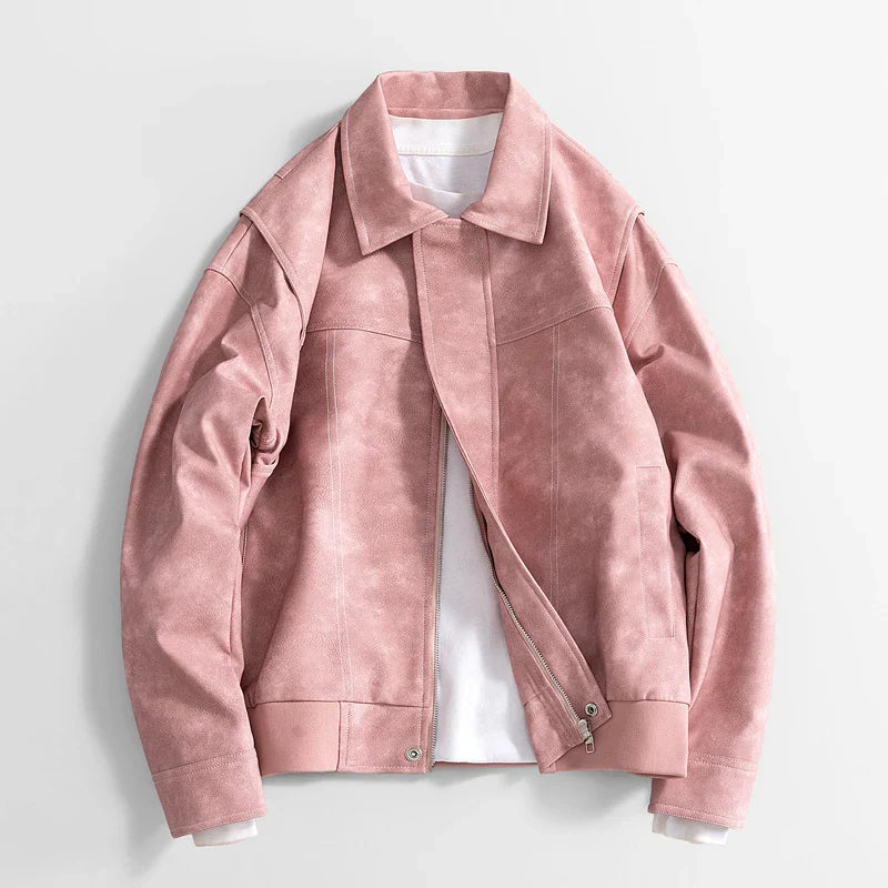 Stylish Leather Motorcycle Jacket for a Bold and Edgy Look