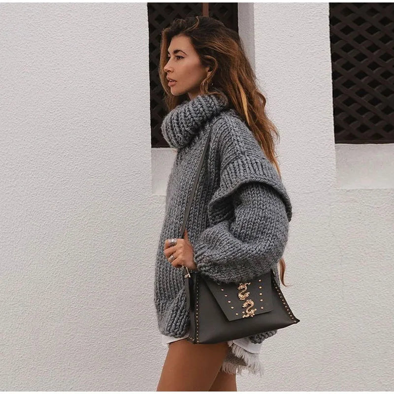 Kenna | Cozy Warm Knit Relaxed Winter Jumper