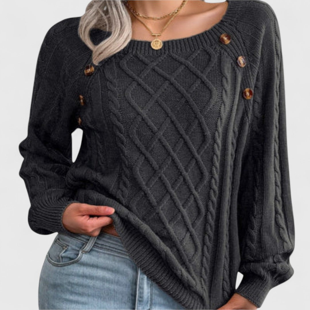 Mila - Comfortable Knitted Sweater for an Elegant Style