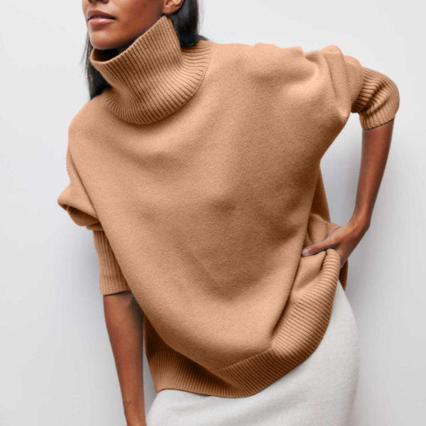 Kellie - Elegant and Comfortable Knit Turtleneck Sweater