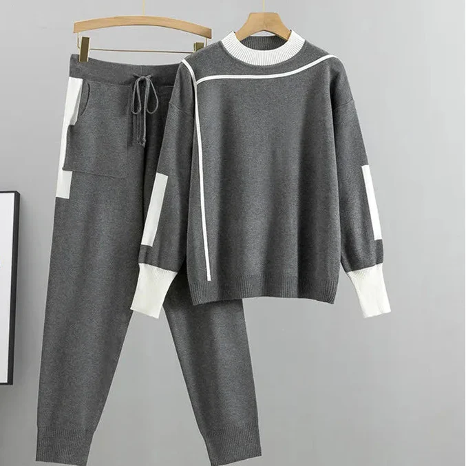 Kaitlyn Women's Casual Sweater and Pants Set