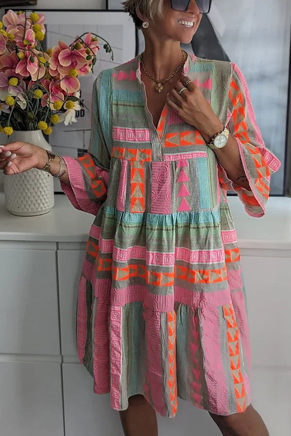 Willow | Artisan Weekend Dress — Effortless Chic for Relaxed Weekends