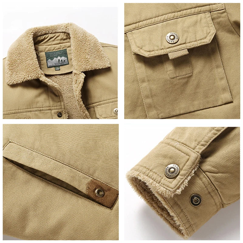 Casual Rugged Ranger Collar Jacket for Stylish Outdoor Looks