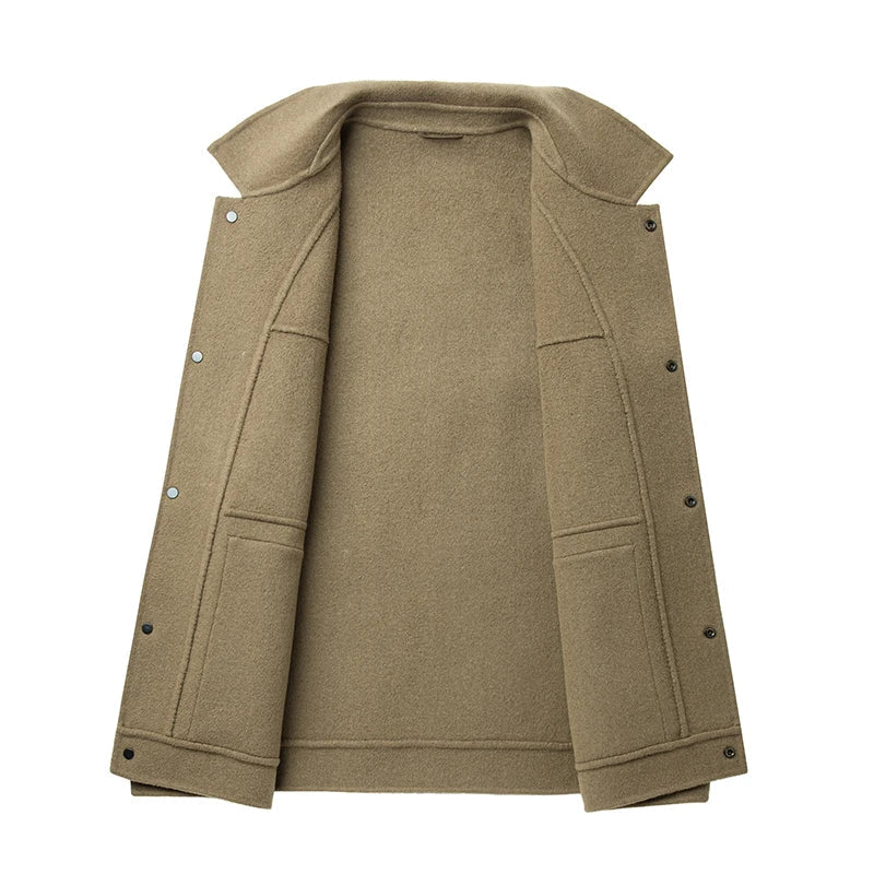 Cattaneo Wool Coat - Warm and Stylish Outerwear for Cold Days
