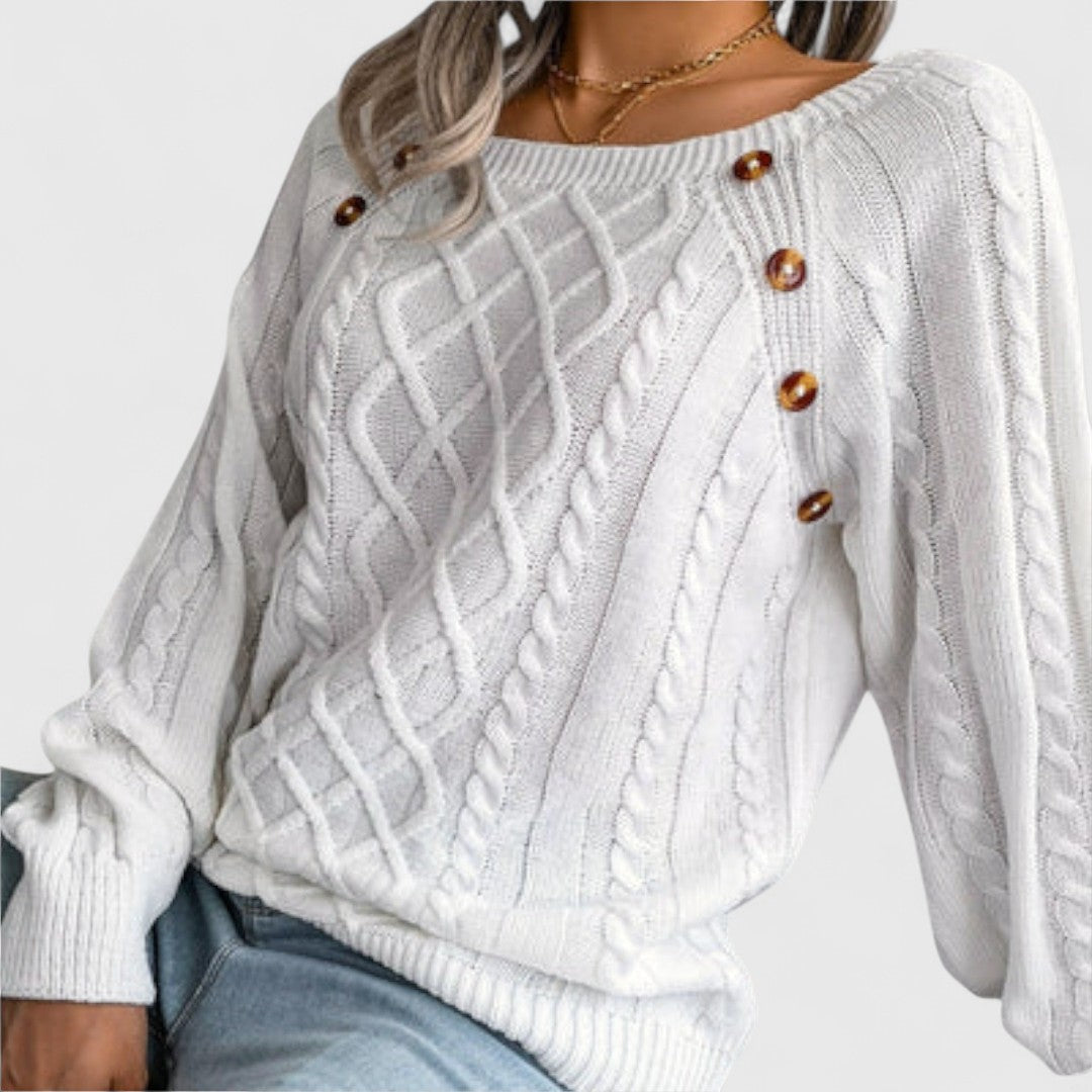 Mila - Comfortable Knitted Sweater for an Elegant Style