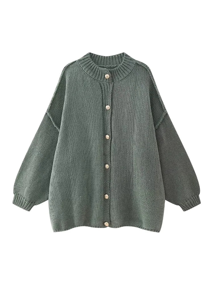 Jamie | Women's Cozy Oversized Button-Down Cardigan for Effortless Style