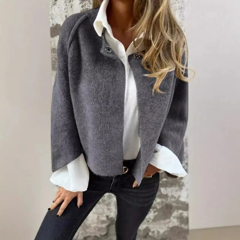 Tess™ | Elegant Modern High-Quality Wool Cardigan