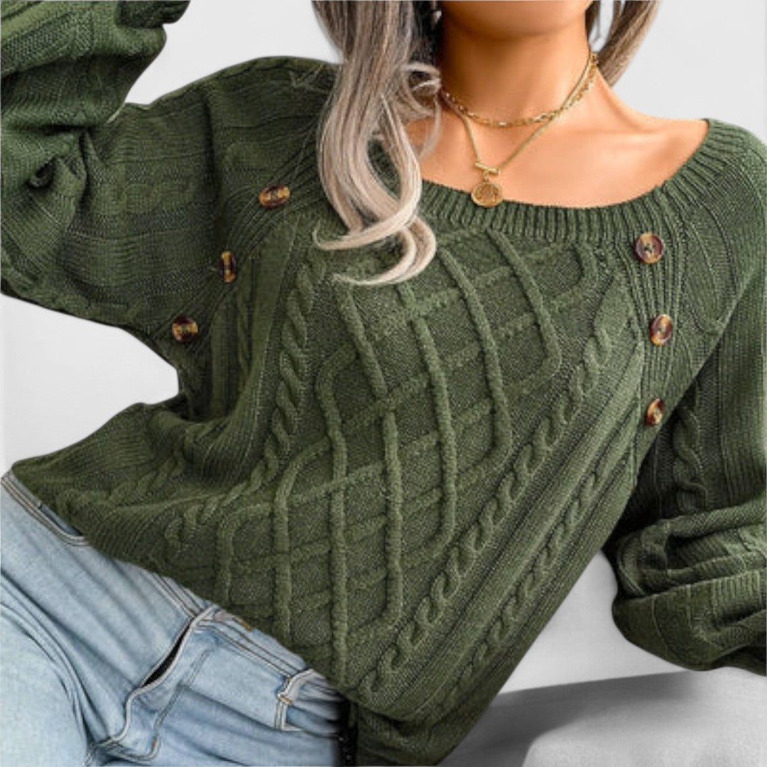 Mila - Comfortable Knitted Sweater for an Elegant Style