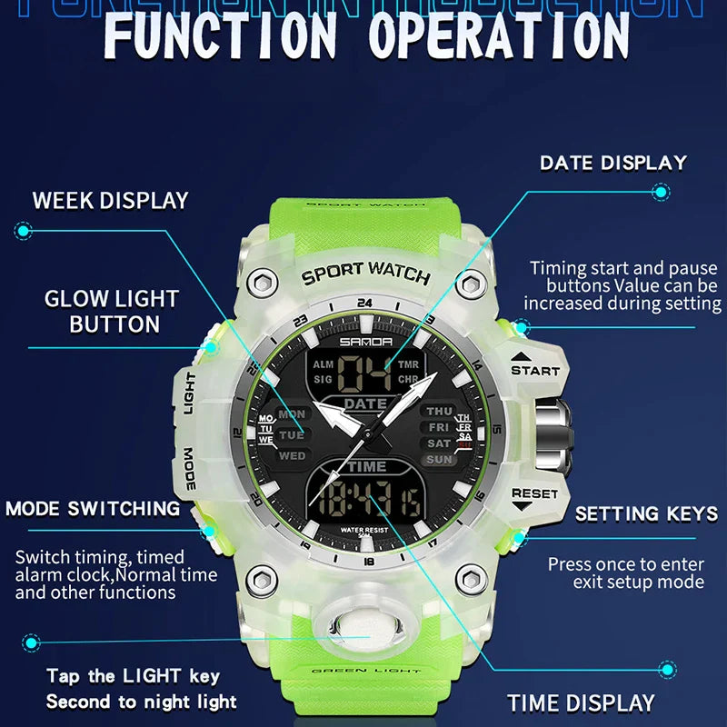 High-end outdoor sports military watch