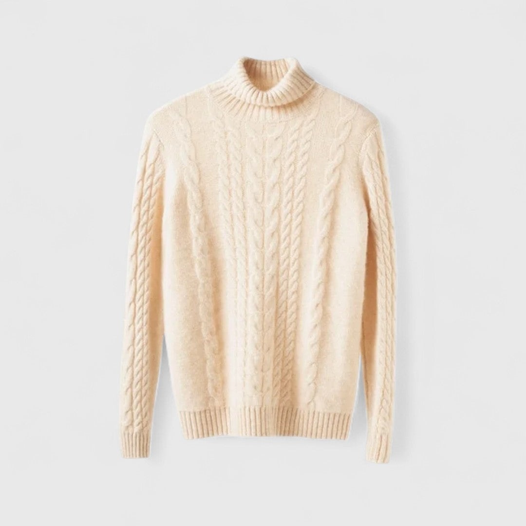 Clara - Chic & Comfortable Turtleneck Sweater for a Perfect Cozy Look