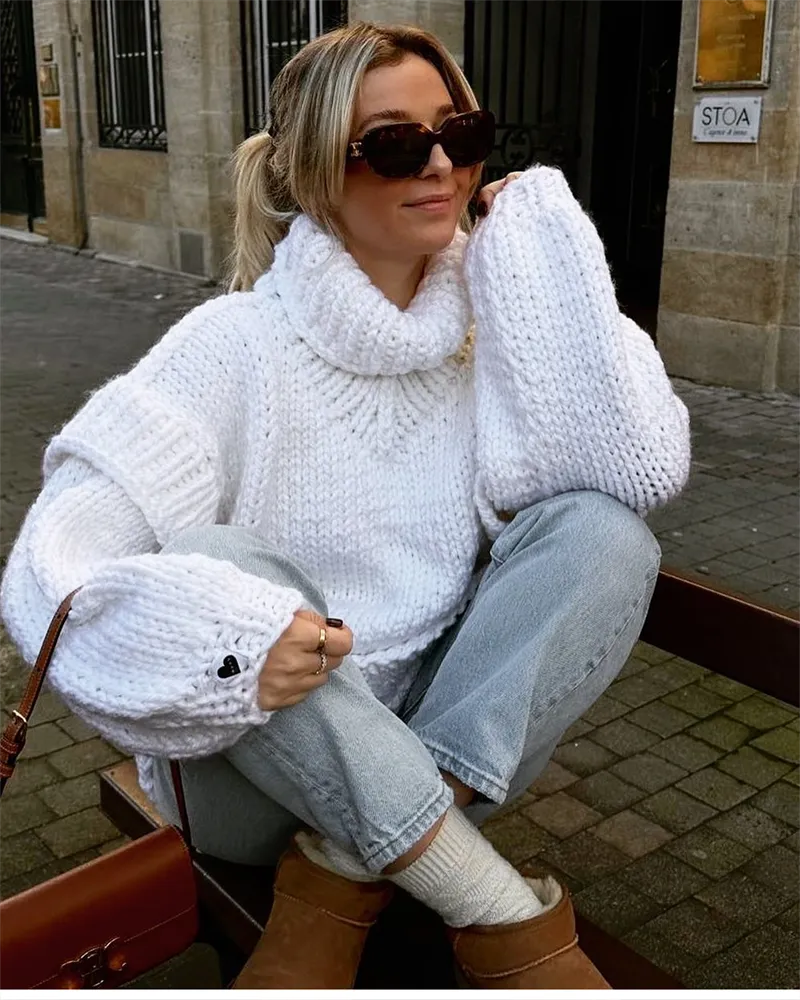 Kenna | Cozy Warm Knit Relaxed Winter Jumper