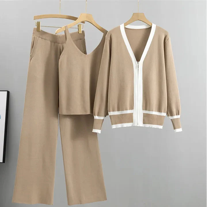 Lauren | Women's Cozy Relaxed Fit Cardigan with Elegant Matching Pants