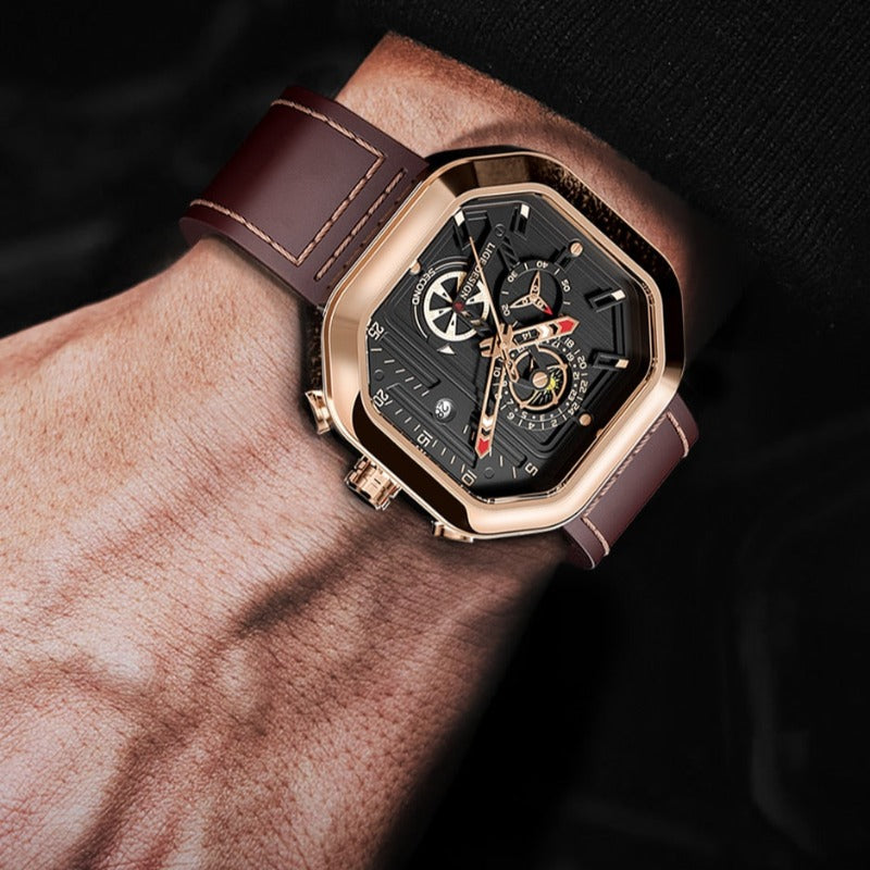 Luxury Confiança Quartz Chronograph Watch
